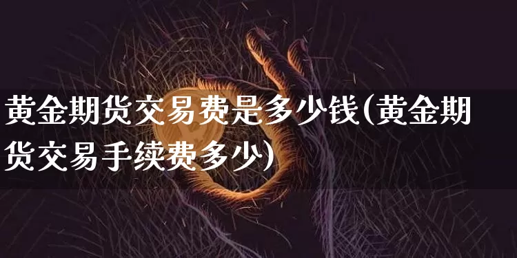 黄金期货交易费是多少钱(黄金期货交易手续费多少)_https://www.xjzxxn66.com_区块链_第1张