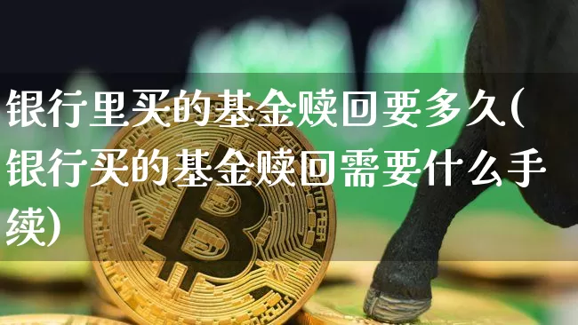 银行里买的基金赎回要多久(银行买的基金赎回需要什么手续)_https://www.xjzxxn66.com_比特币_第1张