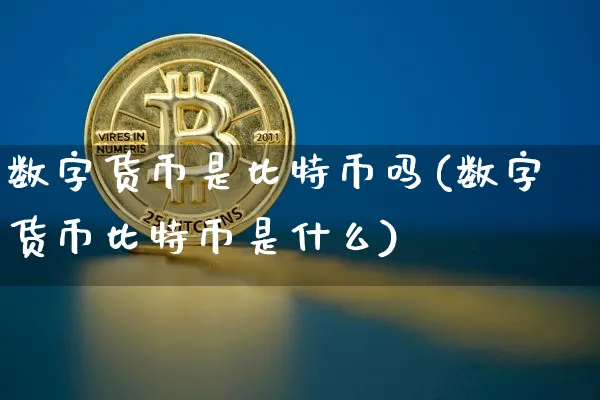 数字货币是比特币吗(数字货币比特币是什么)_https://www.xjzxxn66.com_币圈资讯_第1张