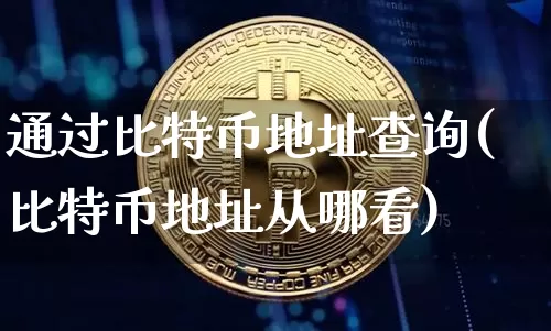 通过比特币地址查询(比特币地址从哪看)_https://www.xjzxxn66.com_币圈资讯_第1张