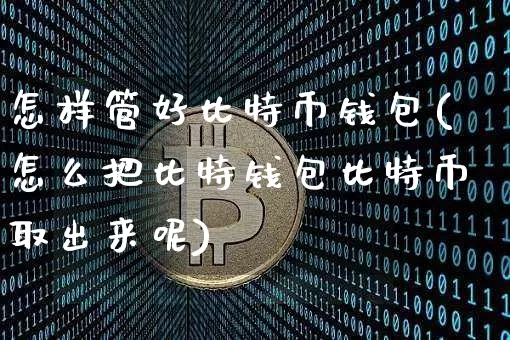 怎样管好比特币钱包(怎么把比特钱包比特币取出来呢)_https://www.xjzxxn66.com_区块链_第1张
