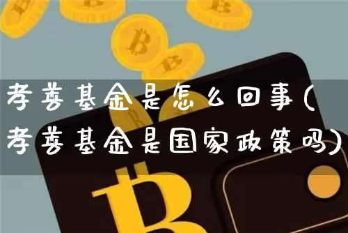 孝善基金是怎么回事(孝善基金是国家政策吗)_比特币_第1张_相聚币圈 孝善基金是怎么回事(孝善基金是国家政策吗)_https://www.xjzxxn66.com_比特币_第1张
