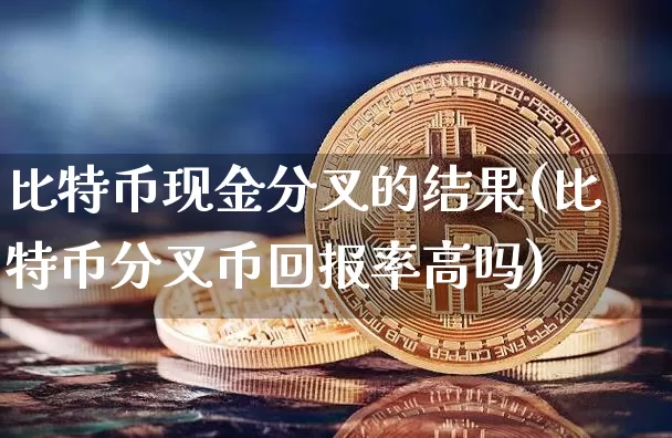 比特币现金分叉的结果(比特币分叉币回报率高吗)_https://www.xjzxxn66.com_币圈资讯_第1张