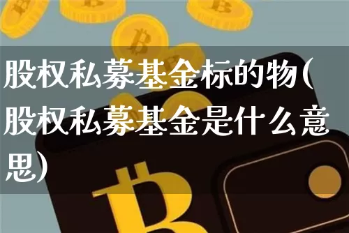 股权私募基金标的物(股权私募基金是什么意思)_https://www.xjzxxn66.com_未分类_第1张