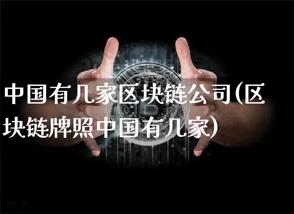 中国有几家区块链公司(区块链牌照中国有几家)_https://www.xjzxxn66.com_区块链_第1张