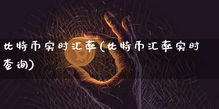 比特币实时汇率(比特币汇率实时查询)_https://www.xjzxxn66.com_区块链_第1张