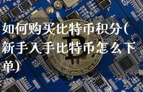 如何购买比特币积分(新手入手比特币怎么下单)_https://www.xjzxxn66.com_区块链_第1张