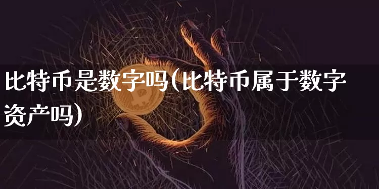 比特币是数字吗(比特币属于数字资产吗)_https://www.xjzxxn66.com_以太坊_第1张