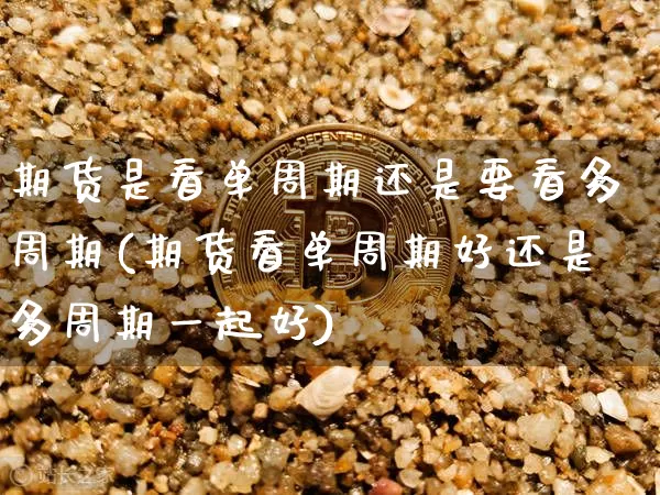 期货是看单周期还是要看多周期(期货看单周期好还是多周期一起好)_https://www.xjzxxn66.com_币圈资讯_第1张