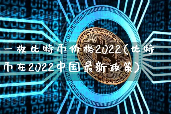 一枚比特币价格2022(比特币在2022中国最新政策)_https://www.xjzxxn66.com_币圈资讯_第1张