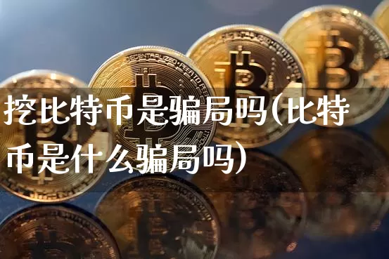挖比特币是骗局吗(比特币是什么骗局吗)_https://www.xjzxxn66.com_币圈资讯_第1张