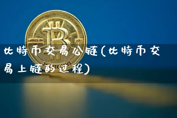 比特币交易公链(比特币交易上链的过程)_https://www.xjzxxn66.com_区块链_第1张