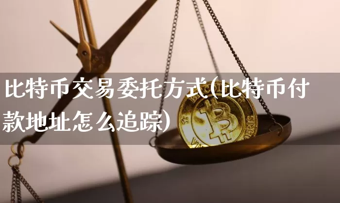 比特币交易委托方式(比特币付款地址怎么追踪)_https://www.xjzxxn66.com_区块链_第1张