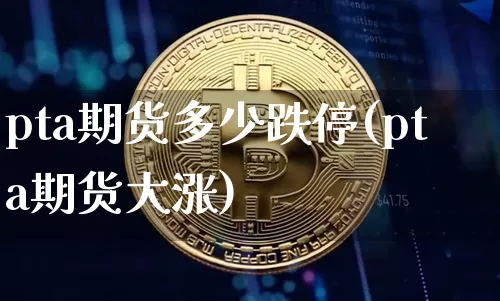 pta期货多少跌停(pta期货大涨)_https://www.xjzxxn66.com_币圈资讯_第1张