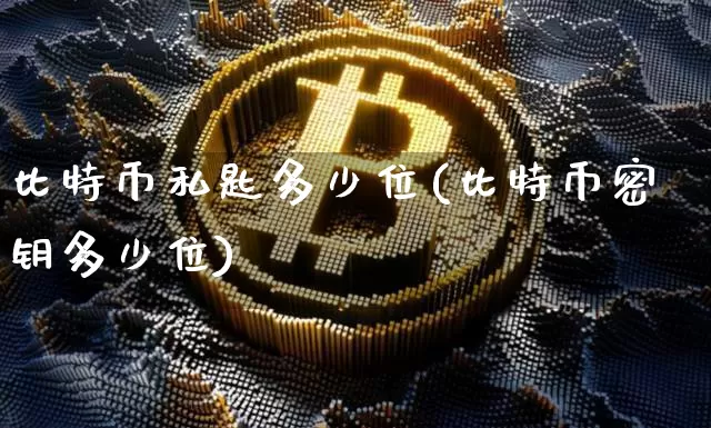 比特币私匙多少位(比特币密钥多少位)_https://www.xjzxxn66.com_以太坊_第1张