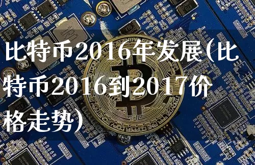 比特币2016年发展(比特币2016到2017价格走势)_https://www.xjzxxn66.com_币圈资讯_第1张