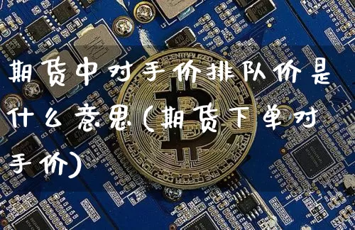 期货中对手价排队价是什么意思(期货下单对手价)_https://www.xjzxxn66.com_未分类_第1张