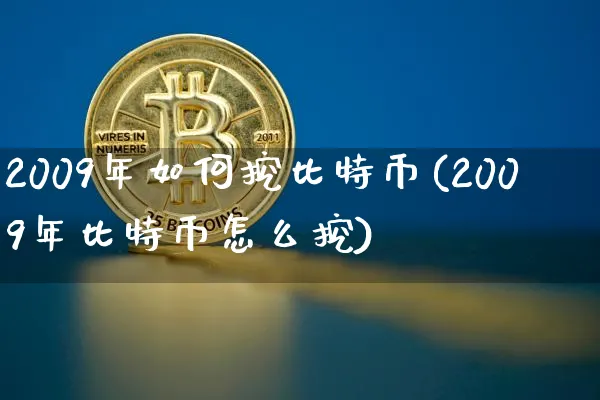 2009年如何挖比特币(2009年比特币怎么挖)_https://www.xjzxxn66.com_币圈资讯_第1张