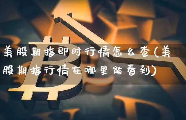 美股期指即时行情怎么查(美股期指行情在哪里能看到)_币圈资讯_第1张_相聚币圈 美股期指即时行情怎么查(美股期指行情在哪里能看到)_https://www.xjzxxn66.com_币圈资讯_第1张