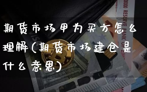 期货市场甲为买方怎么理解(期货市场建仓是什么意思)_https://www.xjzxxn66.com_未分类_第1张