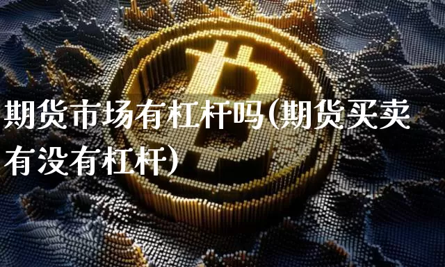 期货市场有杠杆吗(期货买卖有没有杠杆)_https://www.xjzxxn66.com_比特币_第1张