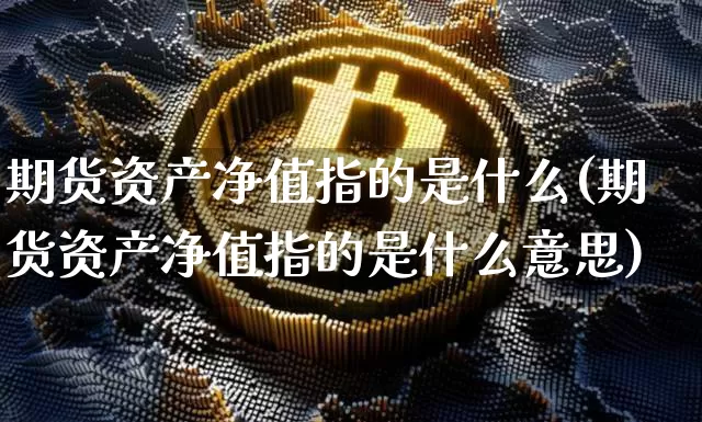期货资产净值指的是什么(期货资产净值指的是什么意思)_未分类_第1张_相聚币圈 期货资产净值指的是什么(期货资产净值指的是什么意思)_https://www.xjzxxn66.com_未分类_第1张