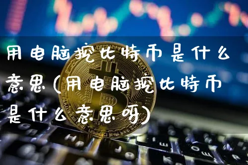 用电脑挖比特币是什么意思(用电脑挖比特币是什么意思呀)_https://www.xjzxxn66.com_币圈资讯_第1张
