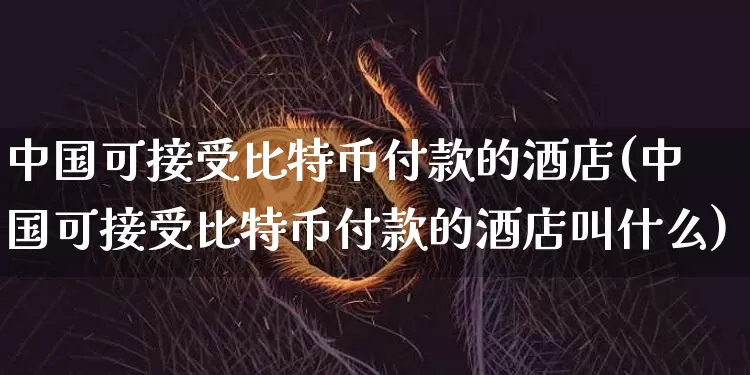 中国可接受比特币付款的酒店(中国可接受比特币付款的酒店叫什么)_https://www.xjzxxn66.com_比特币_第1张