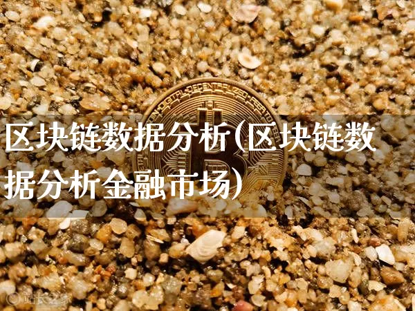 区块链数据分析(区块链数据分析金融市场)_https://www.xjzxxn66.com_币圈资讯_第1张