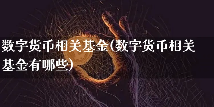 数字货币相关基金(数字货币相关基金有哪些)_https://www.xjzxxn66.com_币圈资讯_第1张