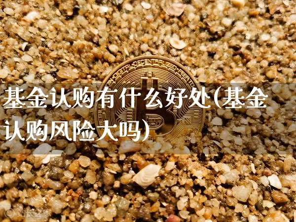 基金认购有什么好处(基金认购风险大吗)_https://www.xjzxxn66.com_区块链_第1张