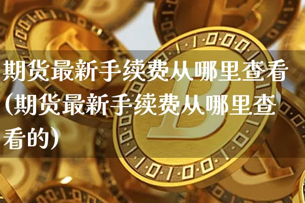 期货最新手续费从哪里查看(期货最新手续费从哪里查看的)_https://www.xjzxxn66.com_比特币_第1张