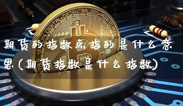 期货的指数点指的是什么意思(期货指数是什么指数)_https://www.xjzxxn66.com_币圈资讯_第1张
