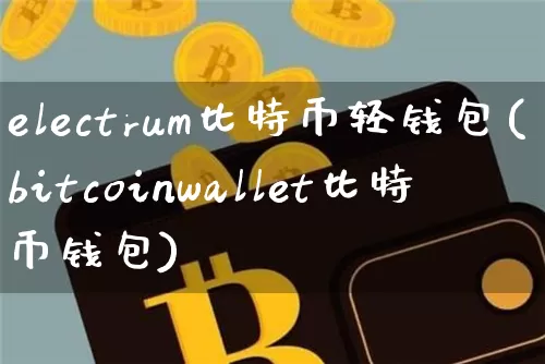 electrum比特币轻钱包(bitcoinwallet比特币钱包)_https://www.xjzxxn66.com_比特币_第1张