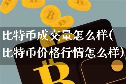 比特币成交量怎么样(比特币价格行情怎么样)_https://www.xjzxxn66.com_区块链_第1张