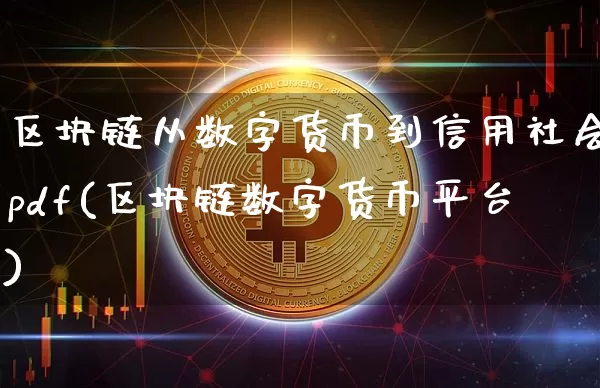 区块链从数字货币到信用社会pdf(区块链数字货币平台)_https://www.xjzxxn66.com_比特币_第1张