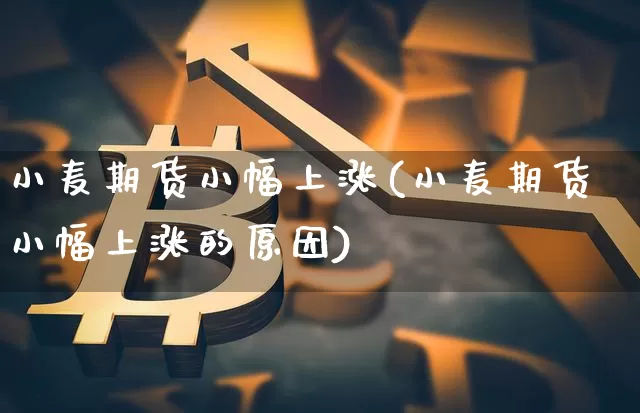 小麦期货小幅上涨(小麦期货小幅上涨的原因)_以太坊_第1张_相聚币圈 小麦期货小幅上涨(小麦期货小幅上涨的原因)_https://www.xjzxxn66.com_以太坊_第1张