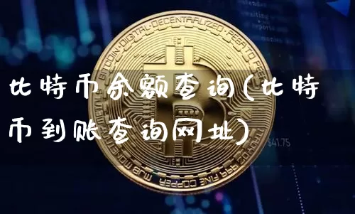 比特币余额查询(比特币到账查询网址)_https://www.xjzxxn66.com_币圈资讯_第1张