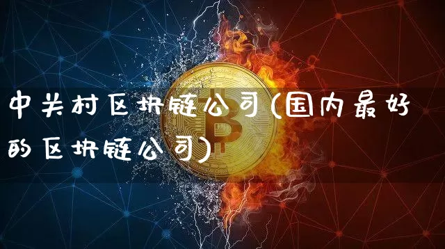 中关村区块链公司(国内最好的区块链公司)_https://www.xjzxxn66.com_区块链_第1张
