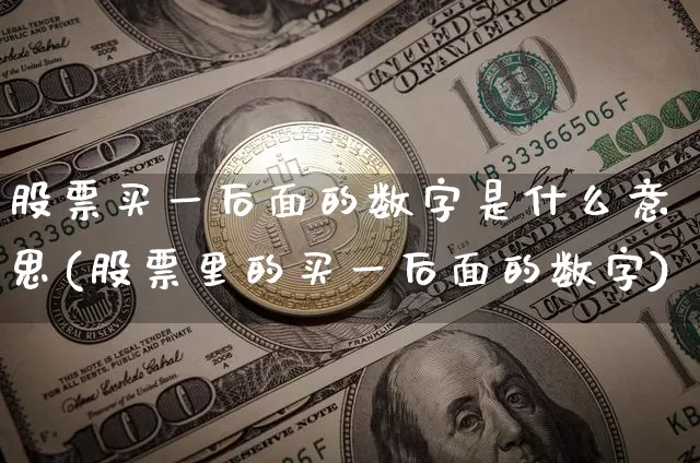 股票买一后面的数字是什么意思(股票里的买一后面的数字)_https://www.xjzxxn66.com_区块链_第1张
