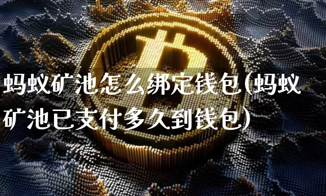 蚂蚁矿池怎么绑定钱包(蚂蚁矿池已支付多久到钱包)_https://www.xjzxxn66.com_比特币_第1张