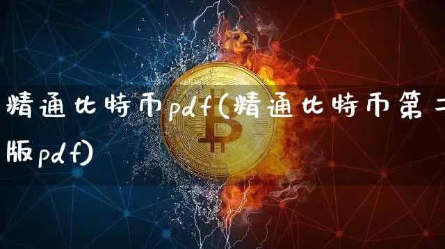 精通比特币pdf(精通比特币第二版pdf)_https://www.xjzxxn66.com_币圈资讯_第1张