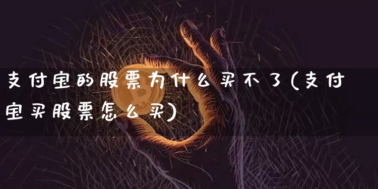 支付宝的股票为什么买不了(支付宝买股票怎么买)_https://www.xjzxxn66.com_以太坊_第1张