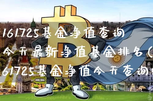 161725基金净值查询今天最新净值基金排名(161725基金净值今天查询结果)_https://www.xjzxxn66.com_以太坊_第1张