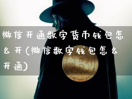微信开通数字货币钱包怎么开(微信数字钱包怎么开通)_https://www.xjzxxn66.com_区块链_第1张
