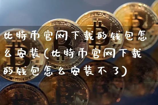 比特币下载的钱包怎么安装(比特币下载的钱包怎么安装不了)_https://www.xjzxxn66.com_币圈资讯_第1张
