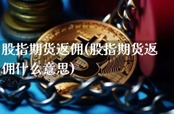 股指期货返佣(股指期货返佣什么意思)_https://www.xjzxxn66.com_比特币_第1张
