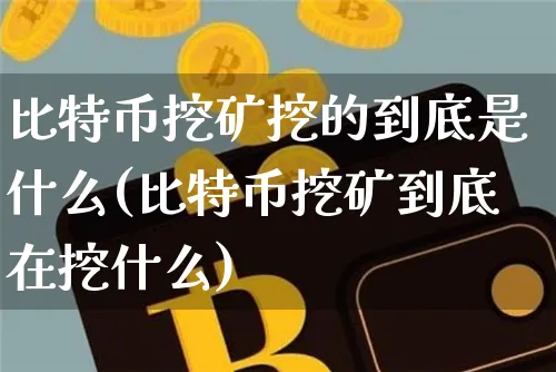 比特币挖矿挖的到底是什么(比特币挖矿到底在挖什么)_https://www.xjzxxn66.com_币圈资讯_第1张