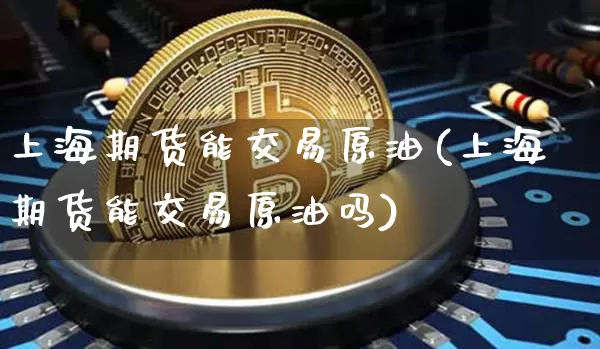 上海期货能交易原油(上海期货能交易原油吗)_https://www.xjzxxn66.com_币圈资讯_第1张