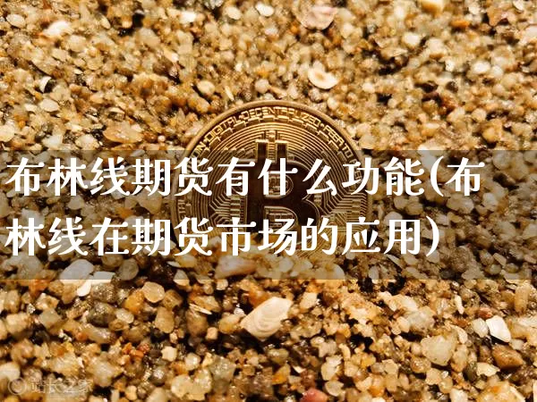 布林线期货有什么功能(布林线在期货市场的应用)_https://www.xjzxxn66.com_比特币_第1张